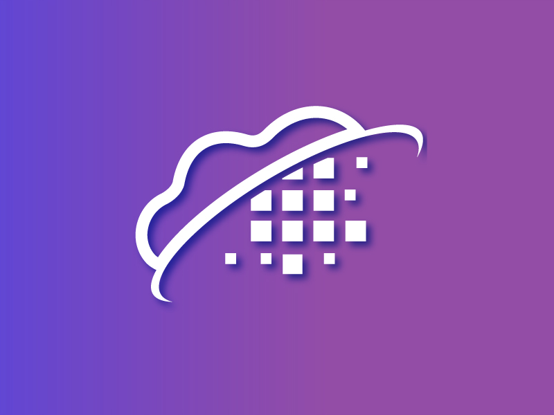 Cloud IT and technology brand logo