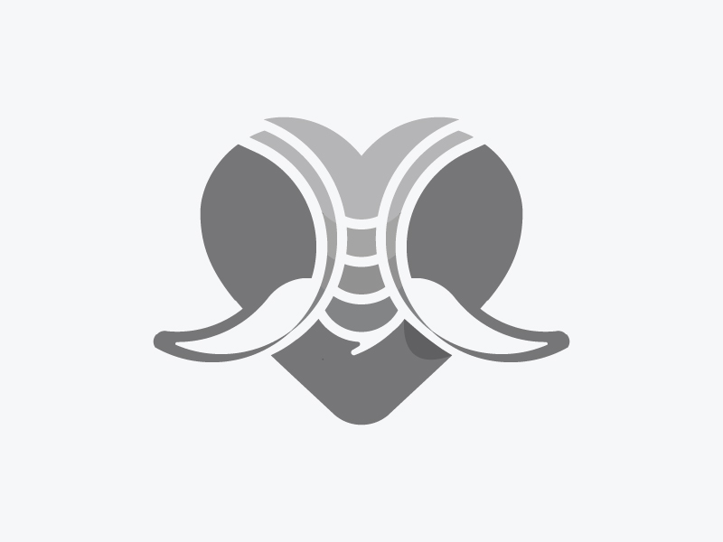 Love and Elephant (Lovely Elephant Logo)