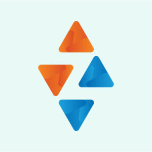 Media group logo with Z letter incorporation