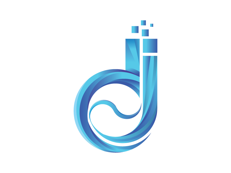 DI (di) Letter Software & Technology Logo